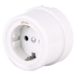 Розетка Werkel накладная белая (a051312)