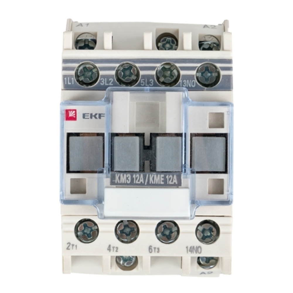 original-15661.jpg Контактор модульный EKF PROxima (ctr-s-12-220-nc) 220 В 12 А тип AC 3P малогабаритный — изображение 1