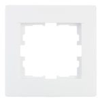 Рамка Lezard Karina одноместная белая (707-0200-146)