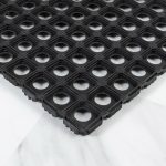 Коврик придверный резиновый Руберг 100х150 см черный