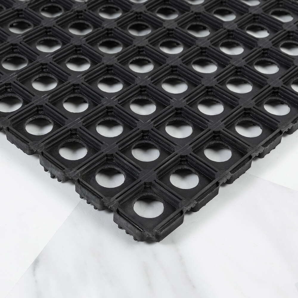 original-15950.jpg Коврик придверный резиновый Руберг 100х150 см черный — изображение 1