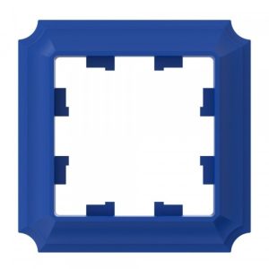 Рамка Systeme Electric AtlasDesign Antique одноместная аквамарин (ATN101101)