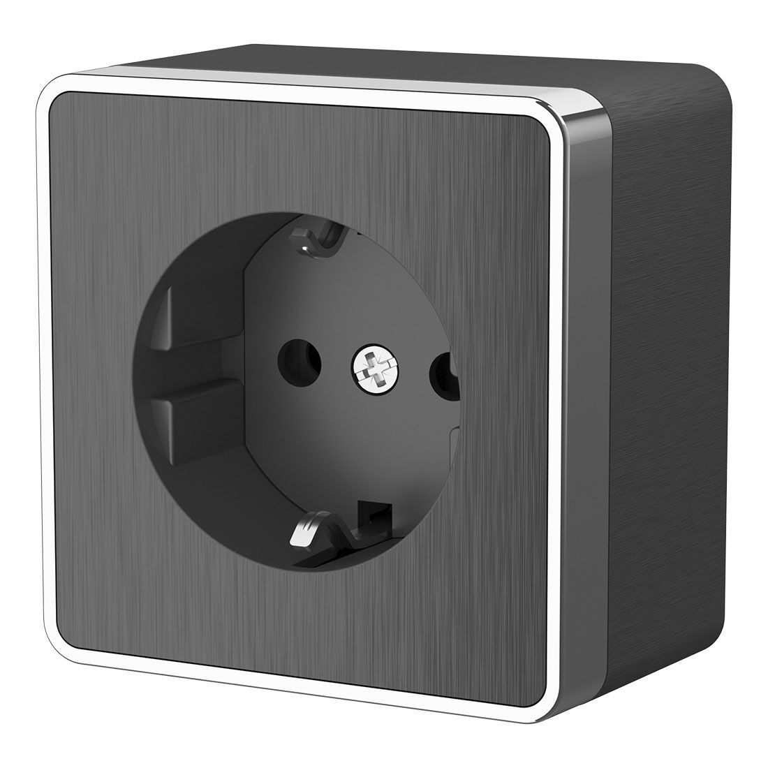 original-16423.jpg Розетка Werkel Gallant накладная графит (a051339) — изображение 1