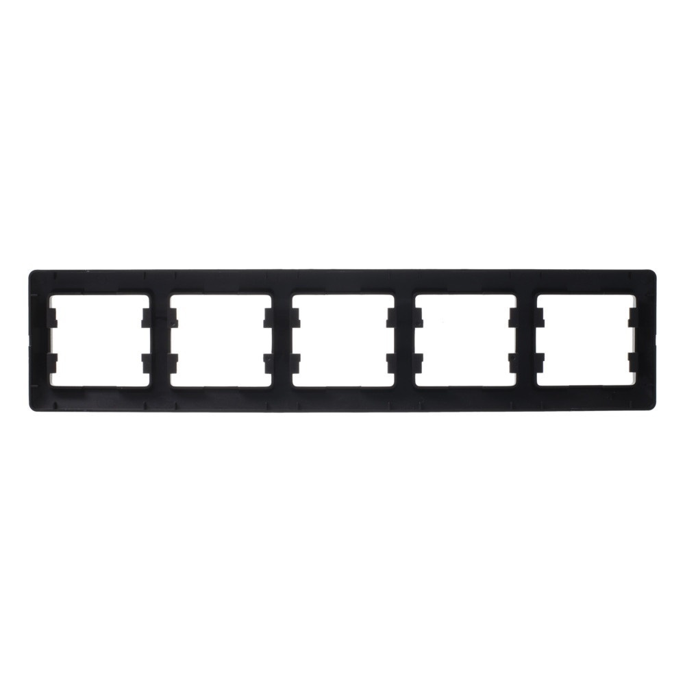 original-16493.jpg Рамка Systeme Electric Glossa пятиместная шоколад (GSL000805) — изображение 1