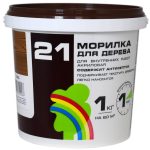 Морилка Радуга ВДАК водная антисептическая орех 1 кг