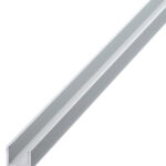 Профиль алюминиевый U-образный 10х12х10х1,5х2000 мм анодированный