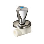 Вентиль полипропиленовый Valtec 20 мм хромированный (VTp.713.0.020)