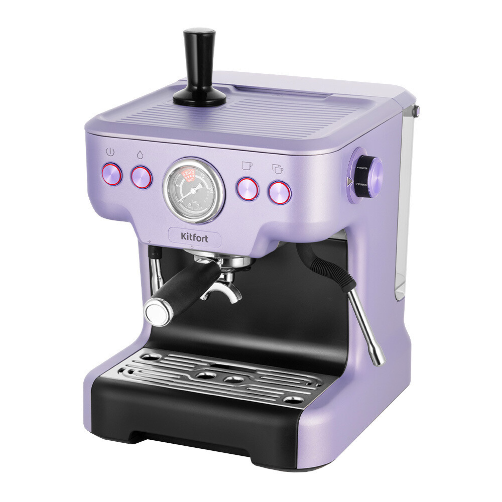 original-16595.jpg Кофеварка рожковая Kitfort КТ-7171 лавандовая — изображение 1