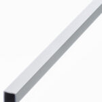 Трубка алюминиевая квадратная 10х10х1х1000 мм анодированная