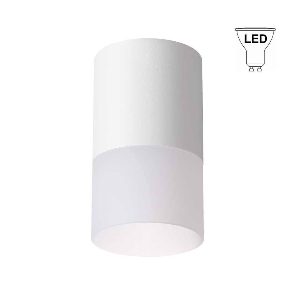 original-16757.jpg Светильник потолочный Novotech Elina GU10 9 Вт 3 кв.м белый IP20 (370677) — изображение 1