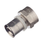 Соединитель прямой VALTEC (VTm.202.N.002005) 20(пресс) х 3/4 ВР(г)