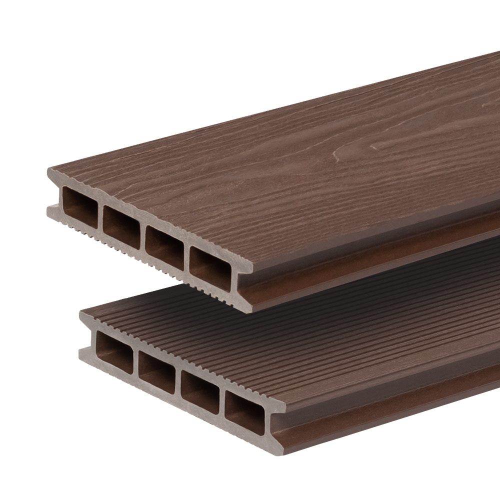 original-16876.jpg Доска террасная Grinderdeco 25х150х3000 мм двухсторонняя обработка ДПК орех — изображение 1