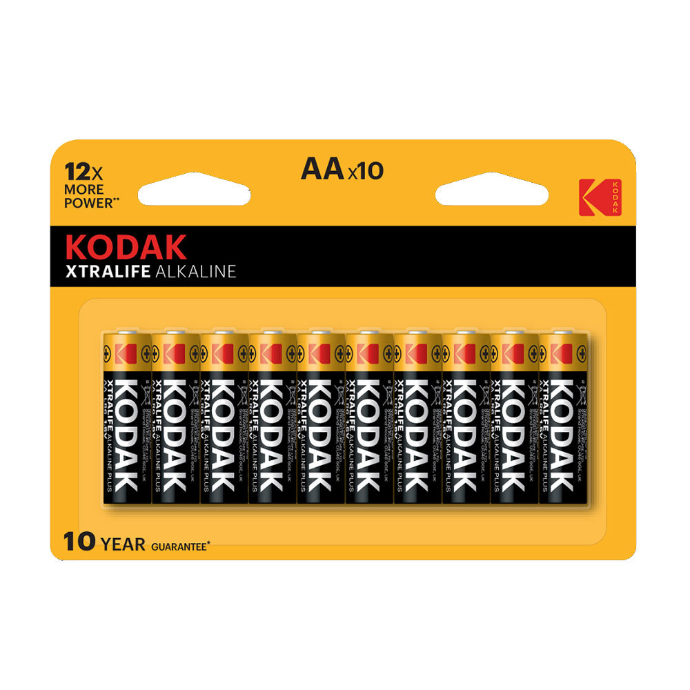 original-16886.jpg Батарейка Kodak Xtralife АА пальчиковая LR6 1,5 В (10 шт.) (Б0014330) — изображение 1