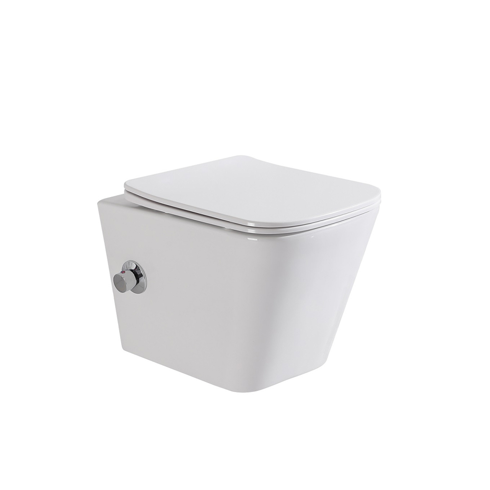 original-17061.jpg Унитаз подвесной BelBagno Due безободковый с функцией биде и сиденьем дюропласт микролифт (BB3103CHR-BS/SC) — изображение 1