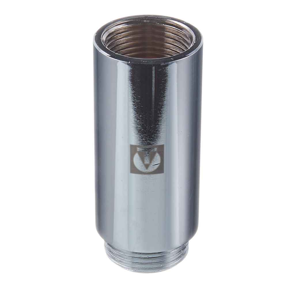 original-1724.jpg Удлинитель Valtec 80 мм х 1 ВР(г) х 1 НР(ш) хром латунный (VTr.198.C.0680) — изображение 1