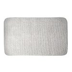 Коврик для ванной серый 75х45 см WasserKraft Vils (BM-1021)