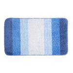 Коврик для ванной синий 75х45 см WasserKraft Lopau (BM-1101)