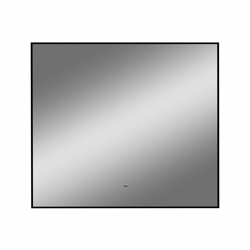 original-17743.jpg Зеркало с подсветкой прямоугольное 80х70 см в раме черной бесконтактный сенсор Continent Martina Led (ЗЛП4764) — изображение 1