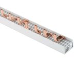 Шина соединительная типа PIN четырехрядная EKF PROxima тип PIN 400 В 63 А на 54 модуля 1 м (pin-04-63)