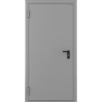 Дверь техническая DoorHan ДТ-60 глухая левая серый RAL 7035 980х2050 мм