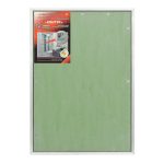 Люк ревизионный под плитку Практика Контур алюминиевый 400х600 мм скрытый нажимной