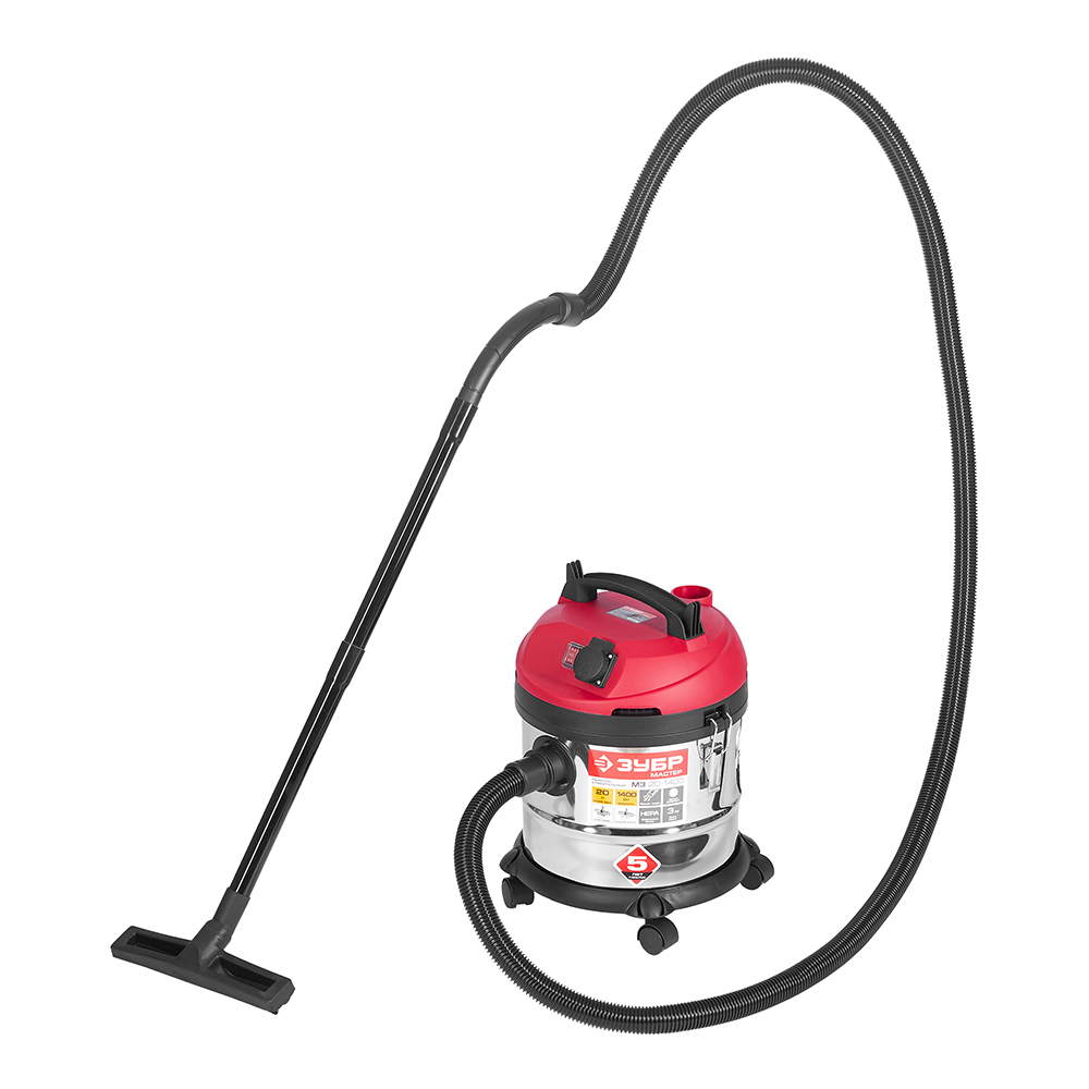 original-19065.jpg Строительный пылесос Зубр ПУ-20-1400 М3 1400 Вт 20 л — изображение 1
