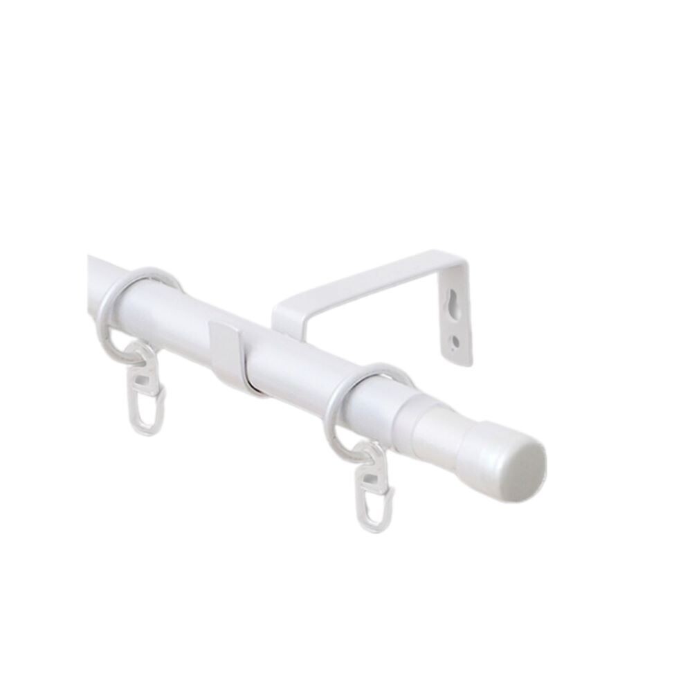 original-19097.jpg Карниз настенный металлический однорядный раздвижной Телескоп 160-300 см d16/19 мм белый (170.595) — изображение 1