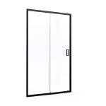 Душевая дверь Domani-Spa DoorCube стекло прозрачное 130х190 см профиль черный 5 мм раздвижная (DS04DCb130L0Cl00.Gt-Black)