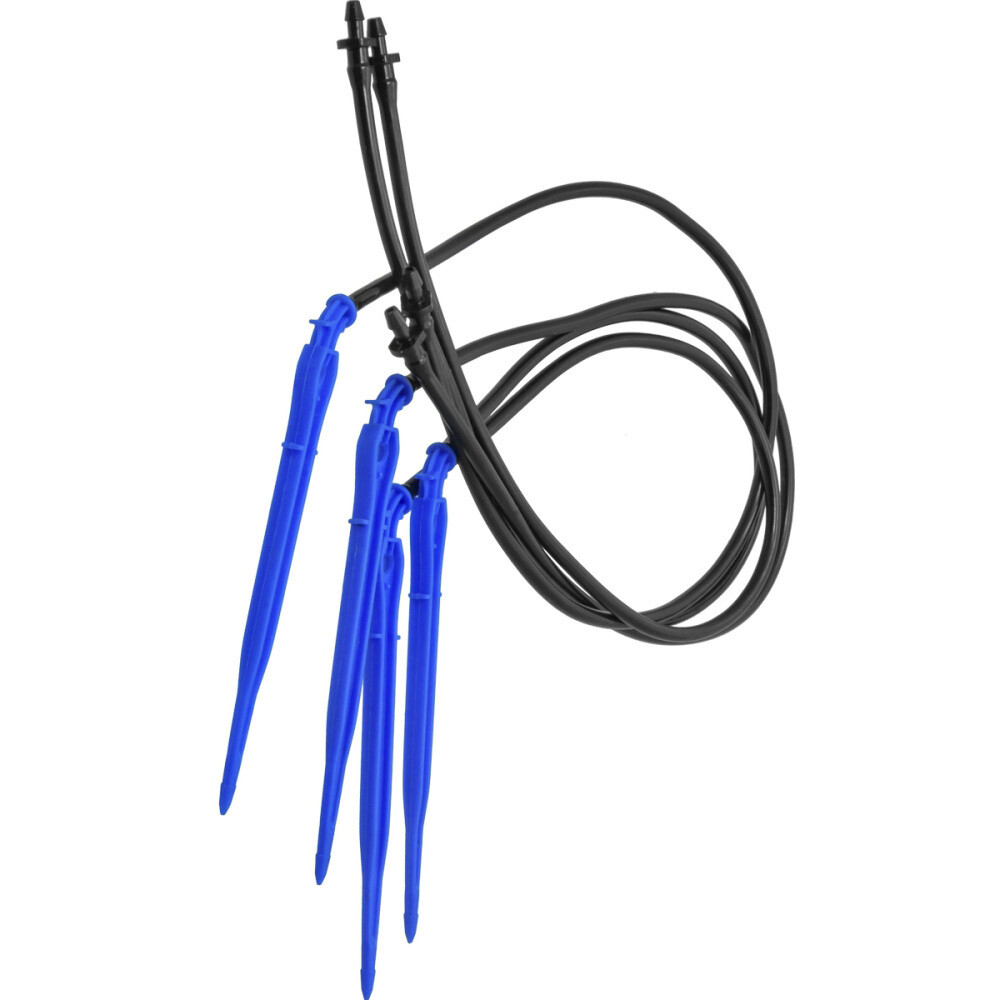 original-19164.jpg Капельница для полива нерегулируемая 0,5 м MasterProf пластиковая до 4 л/ч (4 шт.) (ДС.060102) — изображение 1