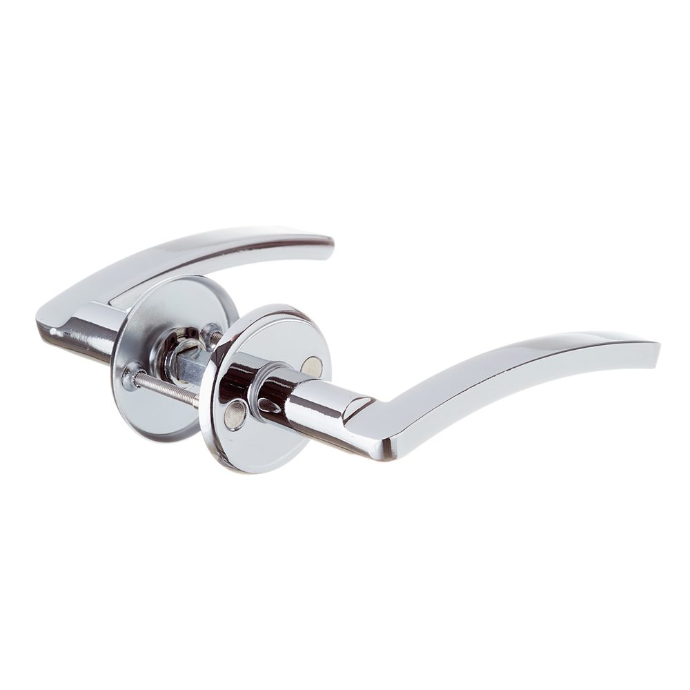 original-19625.jpg Ручка дверная круглая розетка хром (680212) — изображение 1