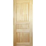 Дверь межкомнатная ДГФ-3Ф-2 900х2000 мм массив без покрытия глухая