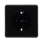 Розетка Werkel Gallant накладная черная (a050973)