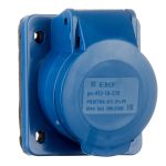 Розетка силовая настенная EKF PROxima 2Р+РЕ 16 А 220 В IP44