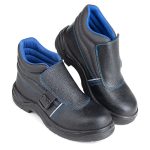 Ботинки рабочие для сварщика кожаные с защитным подноском размер 44 черные Prosafe Profi (24К)