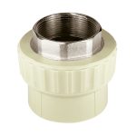 Муфта полипропиленовая Valfex 63 мм х 2 ВР(г) под ключ серая (10134063Г)