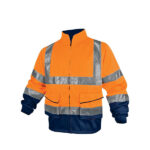 Куртка рабочая сигнальная Delta Plus (PHVE2OMTM) 44-46 (M) рост 156-164 см флуоресцентная оранжевая