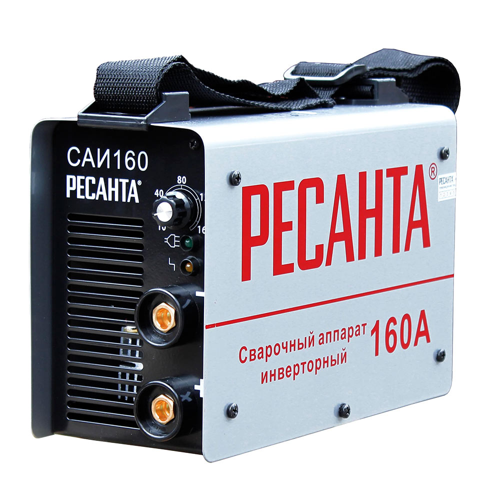 original-20503.jpg Сварочный аппарат инверторного типа Ресанта САИ 160 (65/1) ММА — изображение 1