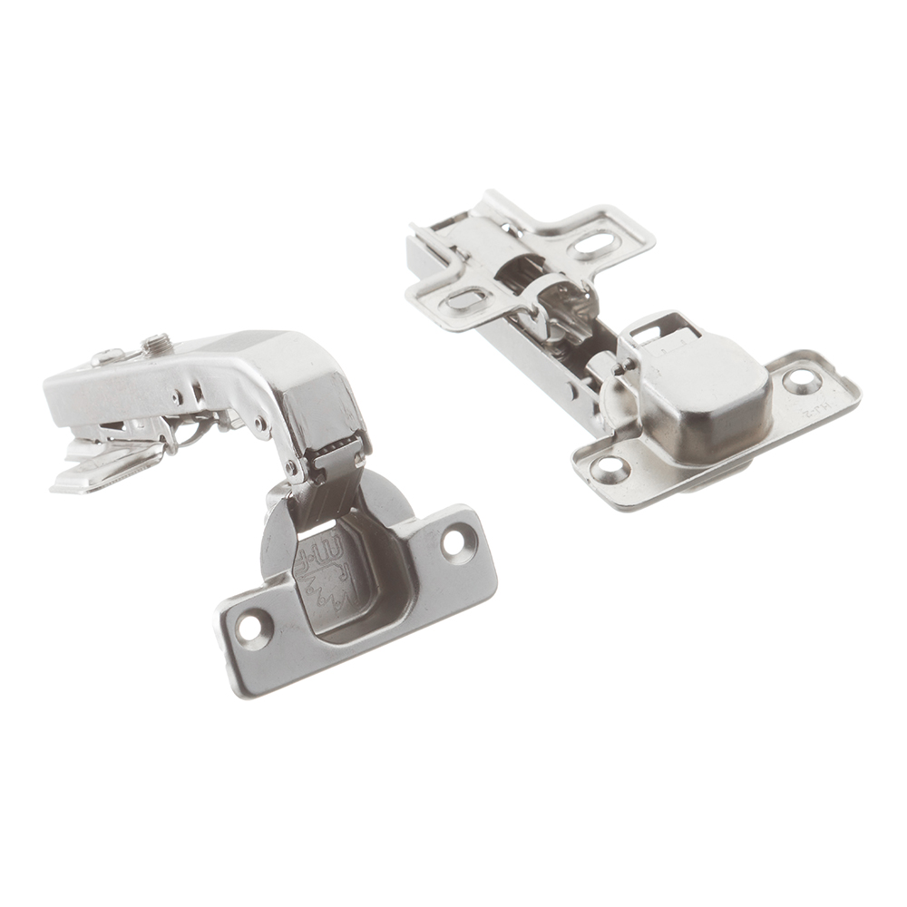 original-20638.jpg Петля мебельная Click 180° угловая с ответной планкой и доводчиком (2 шт.) — изображение 1