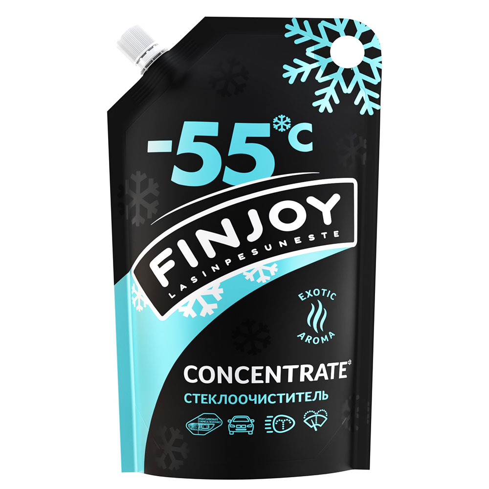 original-20826.jpg Стеклоомыватель Fin Joy Exotic зимний -55 °С концентрат 1 л — изображение 1