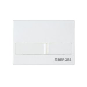 Клавиша смыва для инсталляций Berges Balance BL белая (041411)