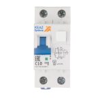 Автомат дифференциальный КЭАЗ OptiDin D63 10А 1P+N тип A 30 мА 6 кА (103506)