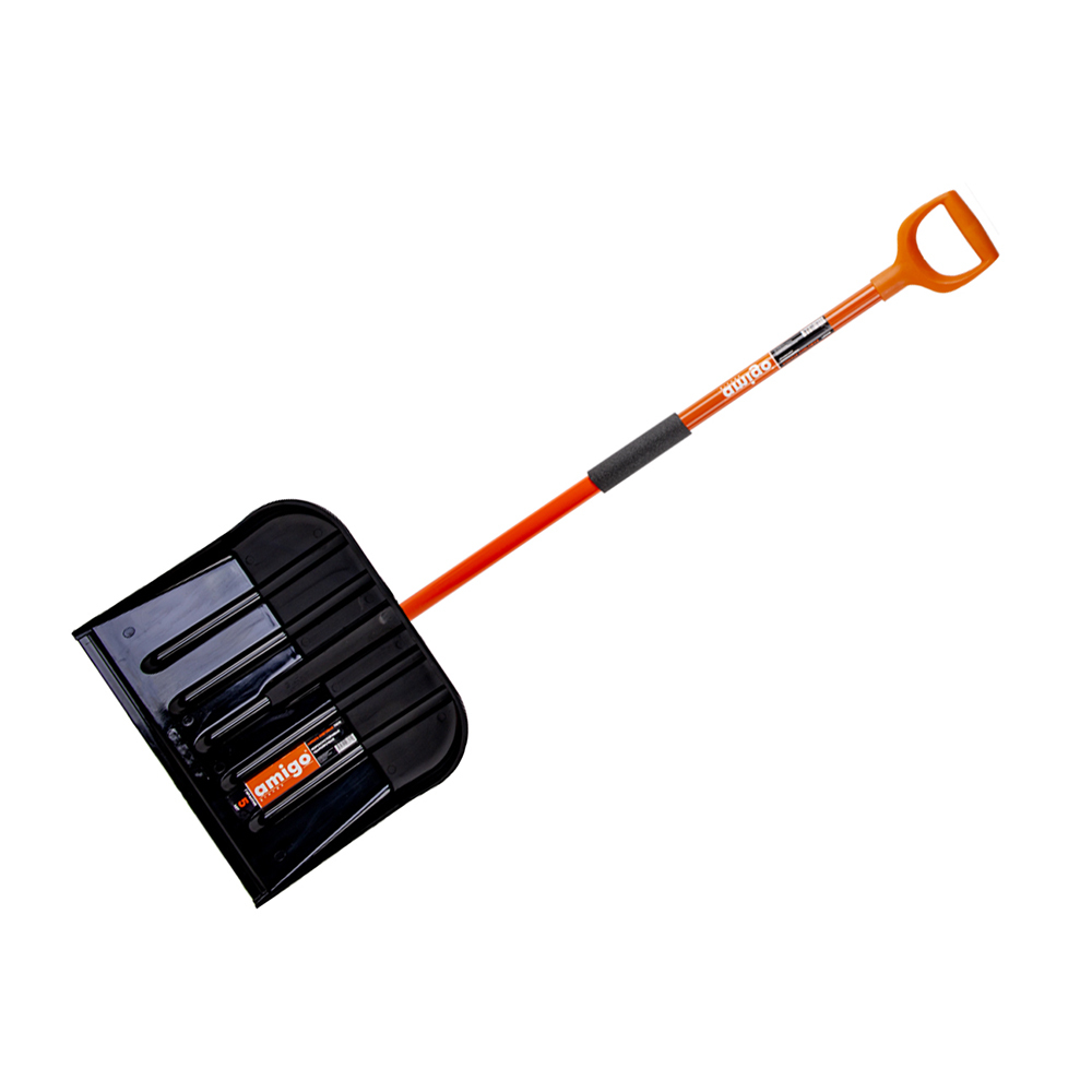 original-20987.jpg Лопата снеговая Amigo поликарбонат с алюминиевым черенком 1500х460 мм (78011) — изображение 1