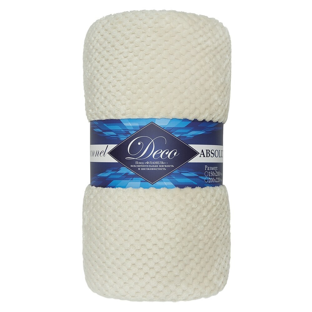 original-21301.jpg Плед 150х200 см TexRepublic Жаккард микрофибра шампань — изображение 1