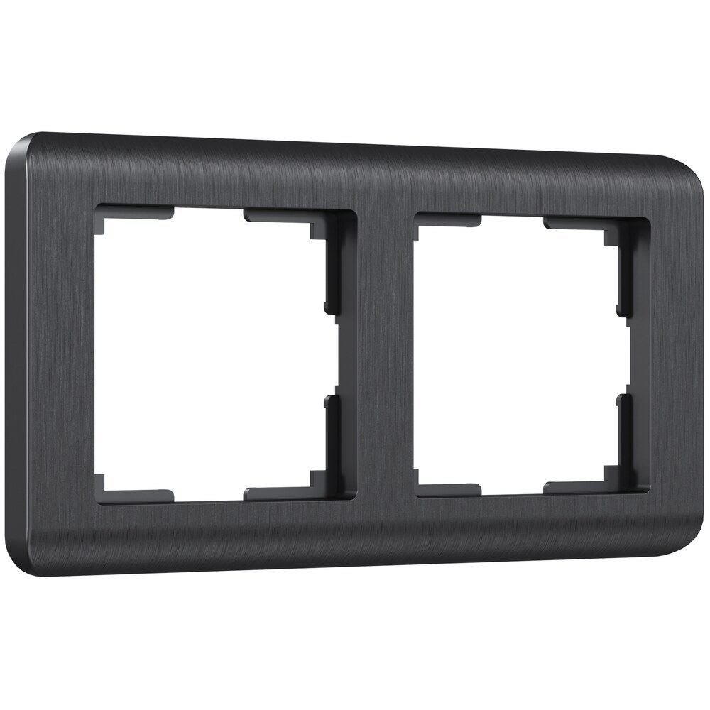 original-21343.jpg Рамка Werkel Stream двухместная графит (a051267) — изображение 1