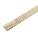 Порог алюминиевый разноуровневый кант 40х1800 мм липа перепад до 15 мм