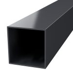 Столб для забора 60х60х2 мм 3,5 м серый RAL 7024