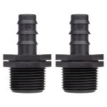 Соединитель для капельной трубки 16 мм 3/4 MasterProf пластиковый (2 шт.) (ДС.070722)