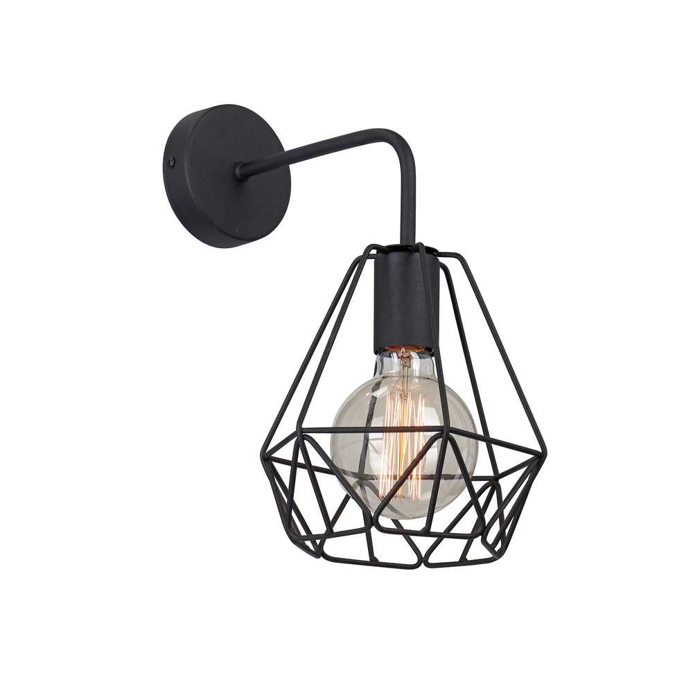 original-21640.jpg Бра Vitaluce E27 40 Вт 220 В черное матовое IP20 (V4705-1/1A) — изображение 1