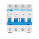 Автоматический выключатель модульный Chint NXB-63 4P 63А тип C 6 кА 400 В (814254)