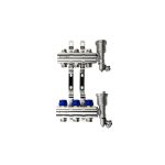 Коллекторная группа Ридан FHF-10R 1 ВР(г) х 10 выходов 3/4 НР(ш) ЕК х 1 ВР(г)